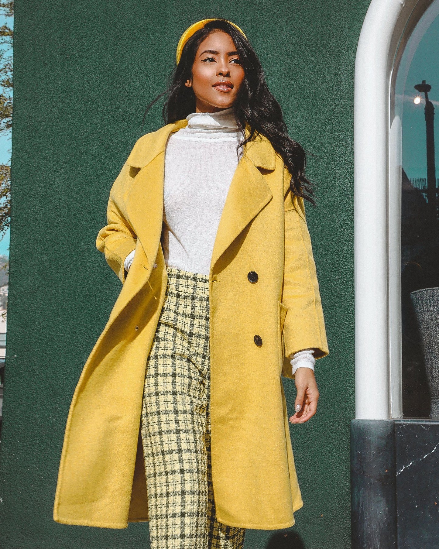Serena Double Breasted Trench Coat
