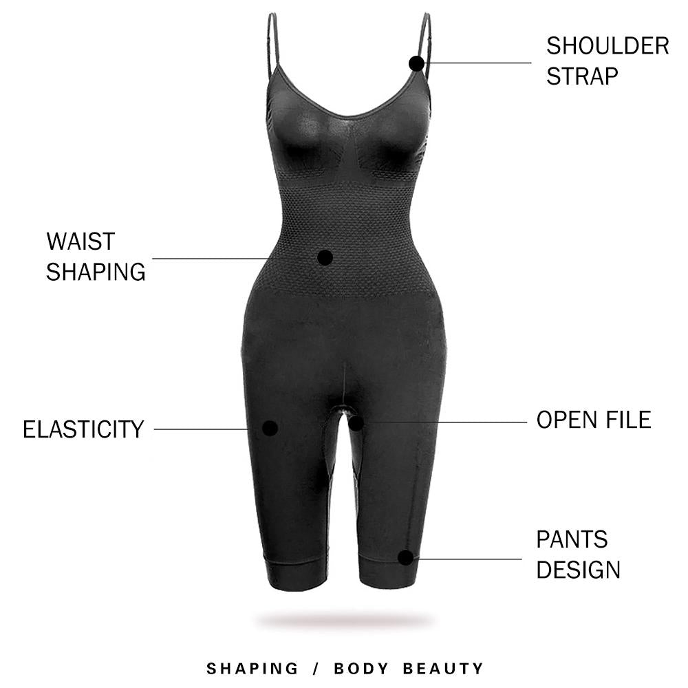 Shape Wear Tummy Control Shorts High-Waist Shaper Bodysuit