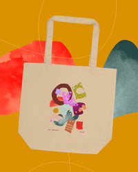 Alex Proba x Face This Eco Tote Bag