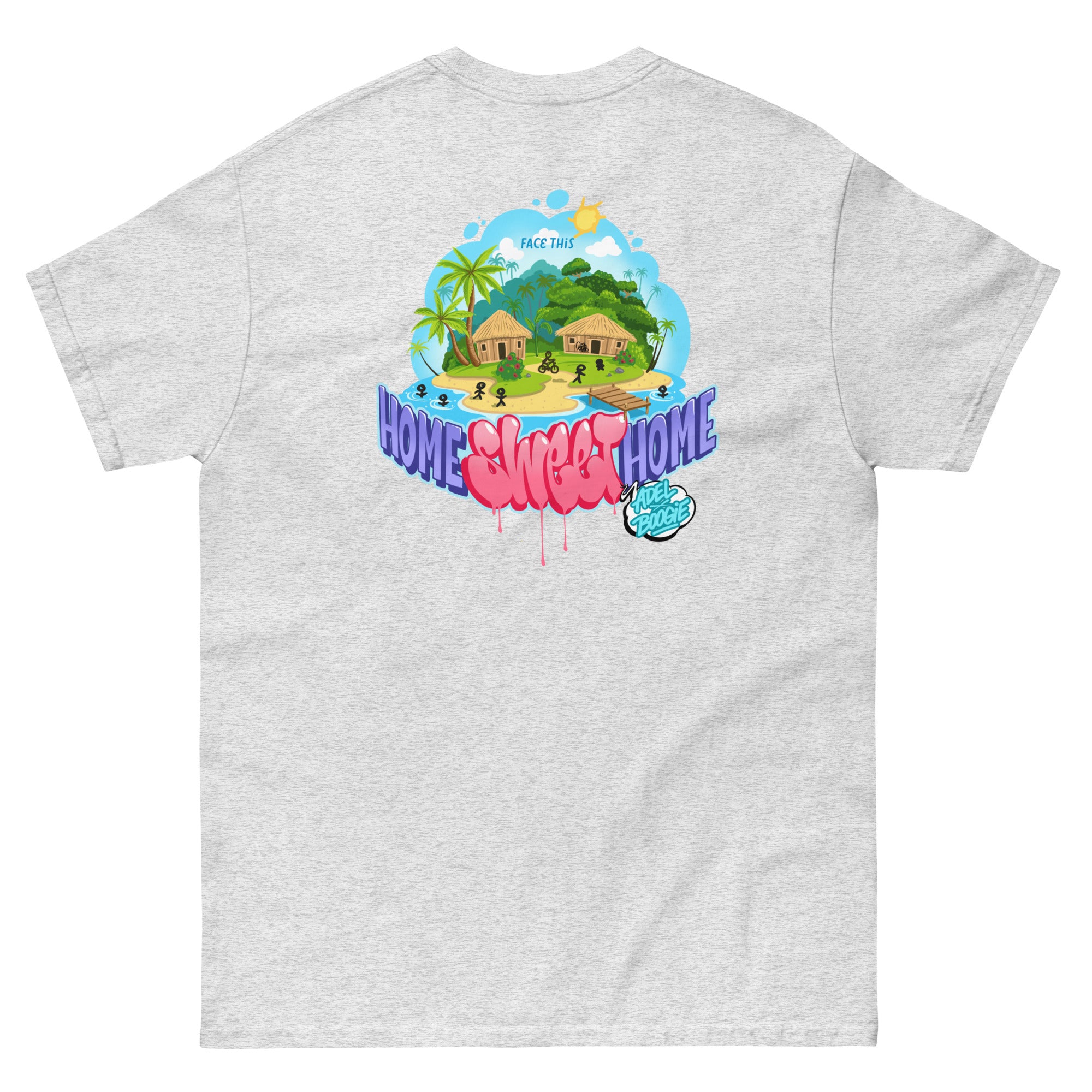 Boogie x Adel - Face This T-shirt [back print]