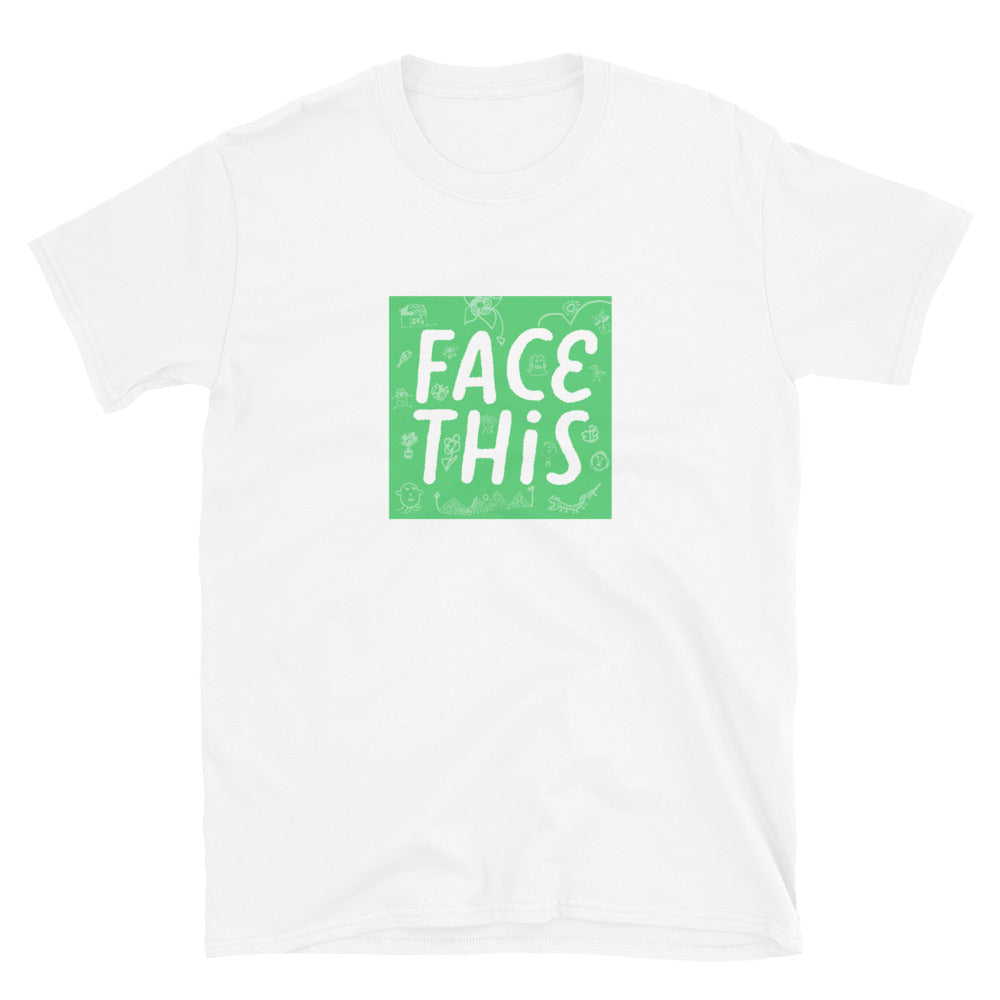 Face This Logo T-shirt - Green