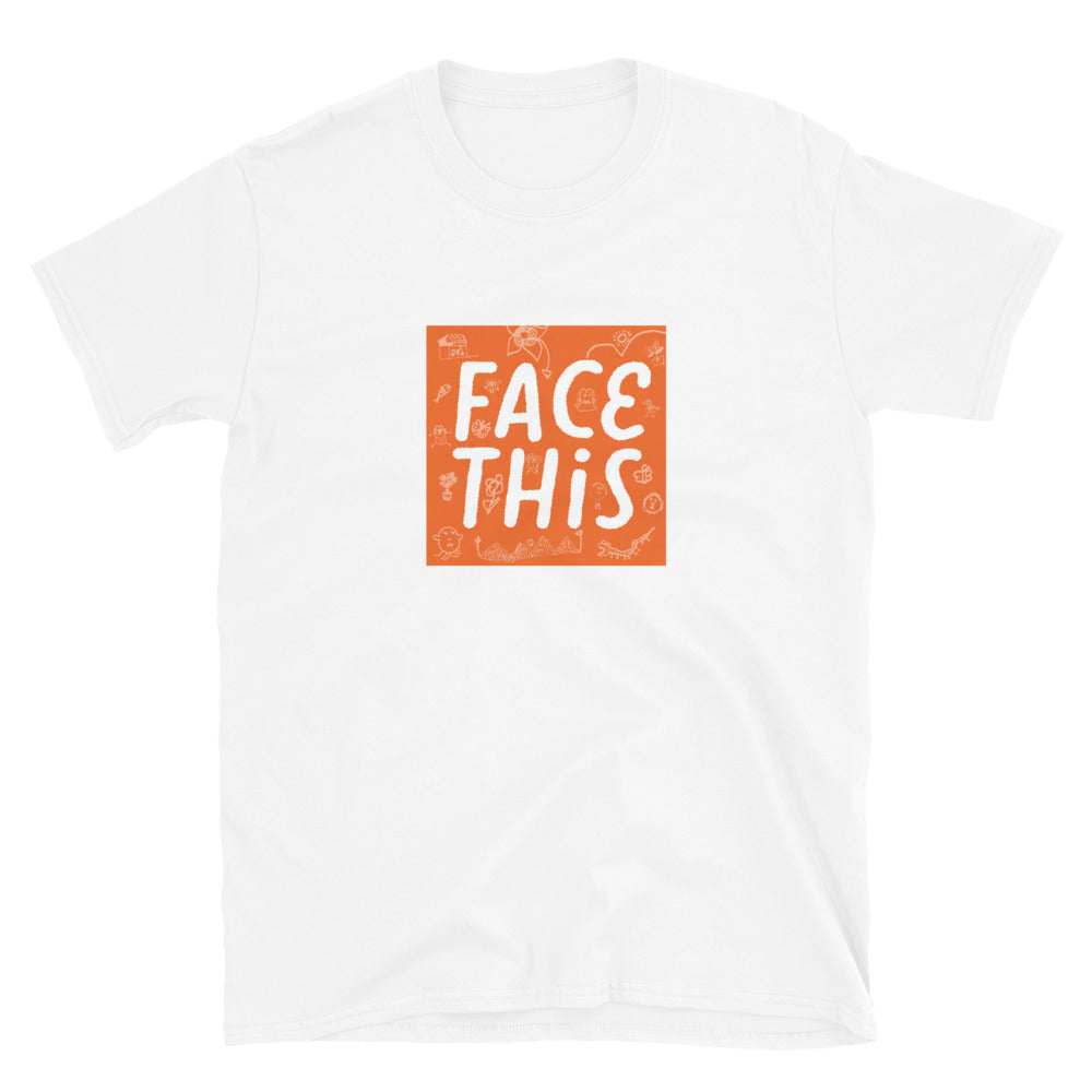 Face This Logo T-shirt - Red