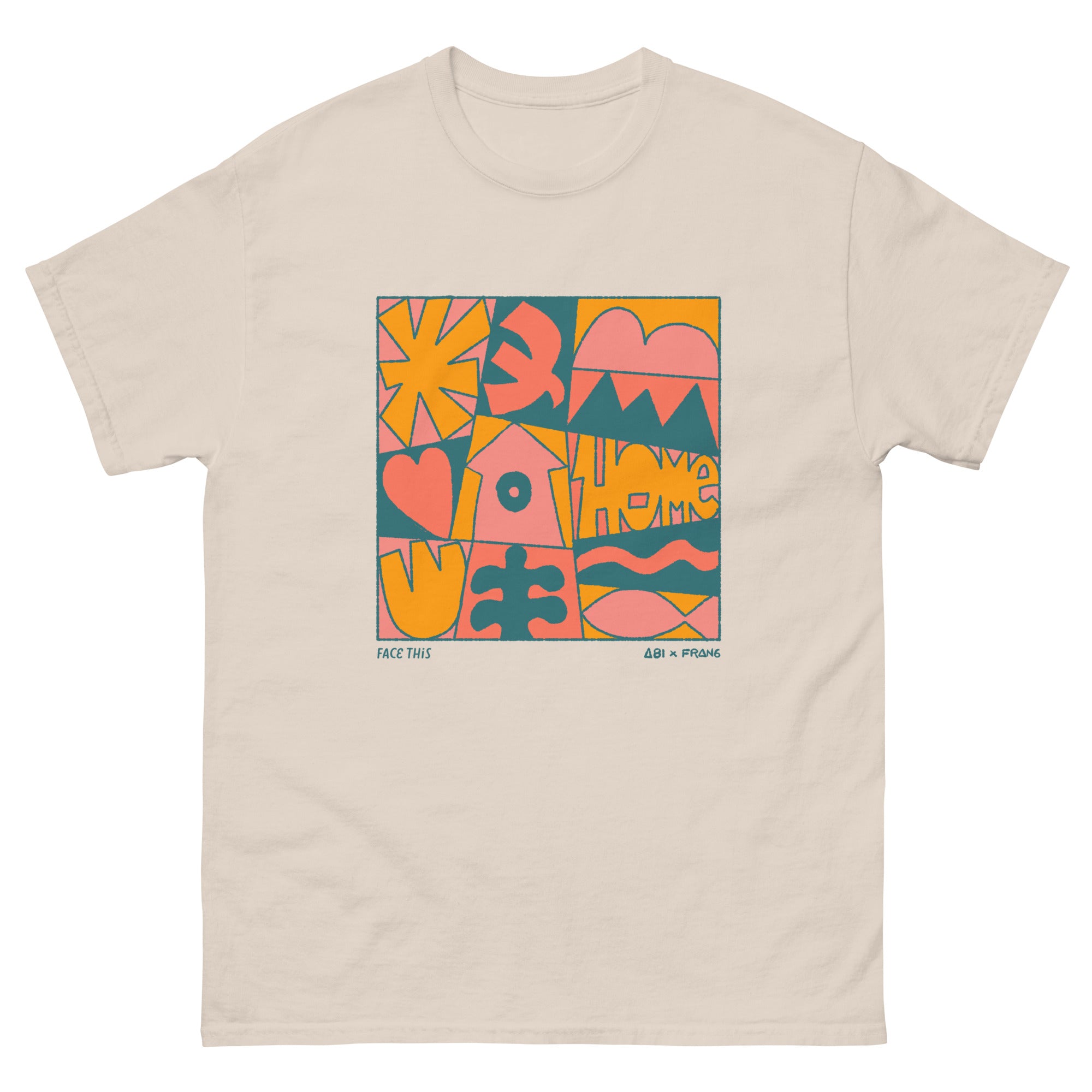Fran6 x Abi (6) Face This T-shirt
