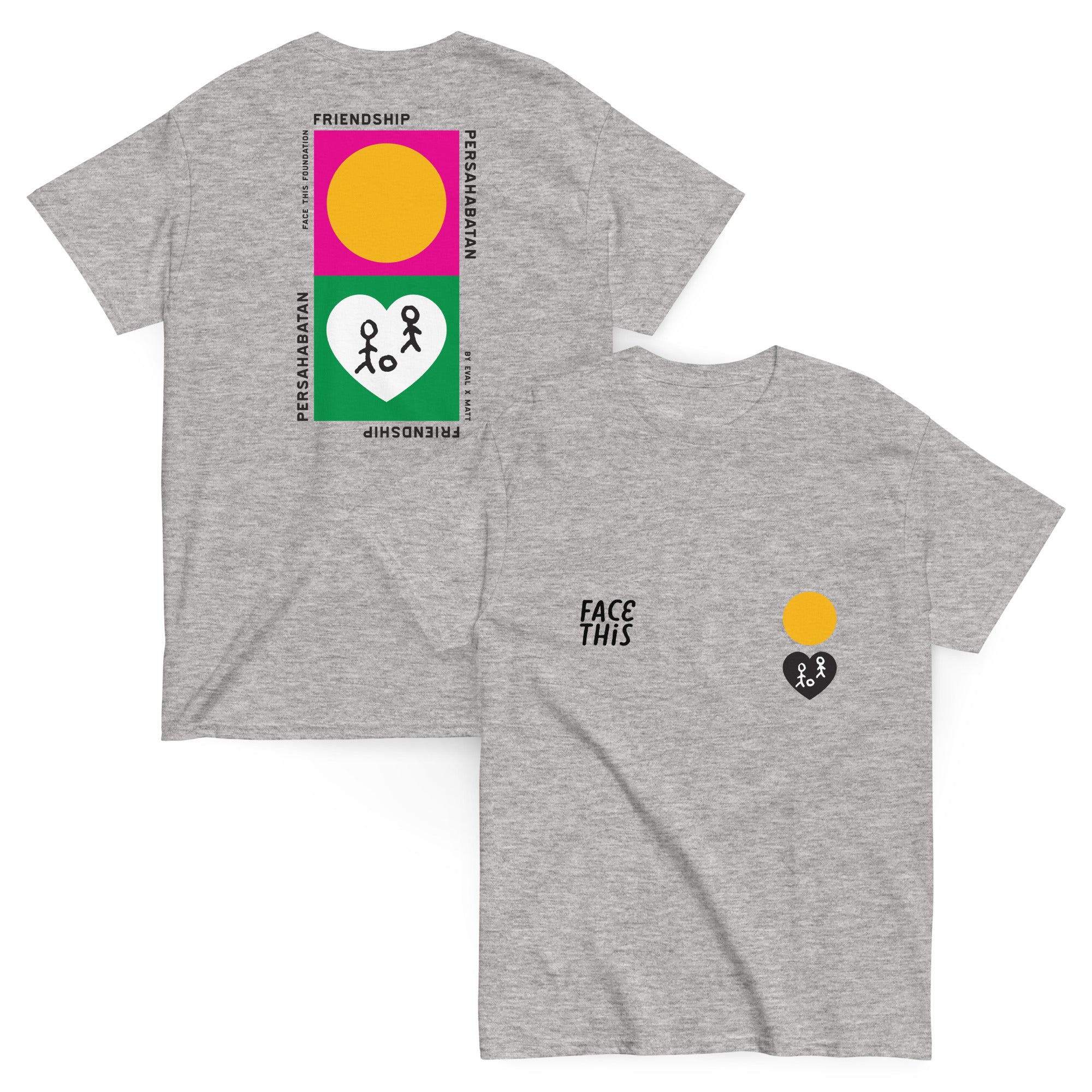 Matt Willey x Face This T-shirt [back print]