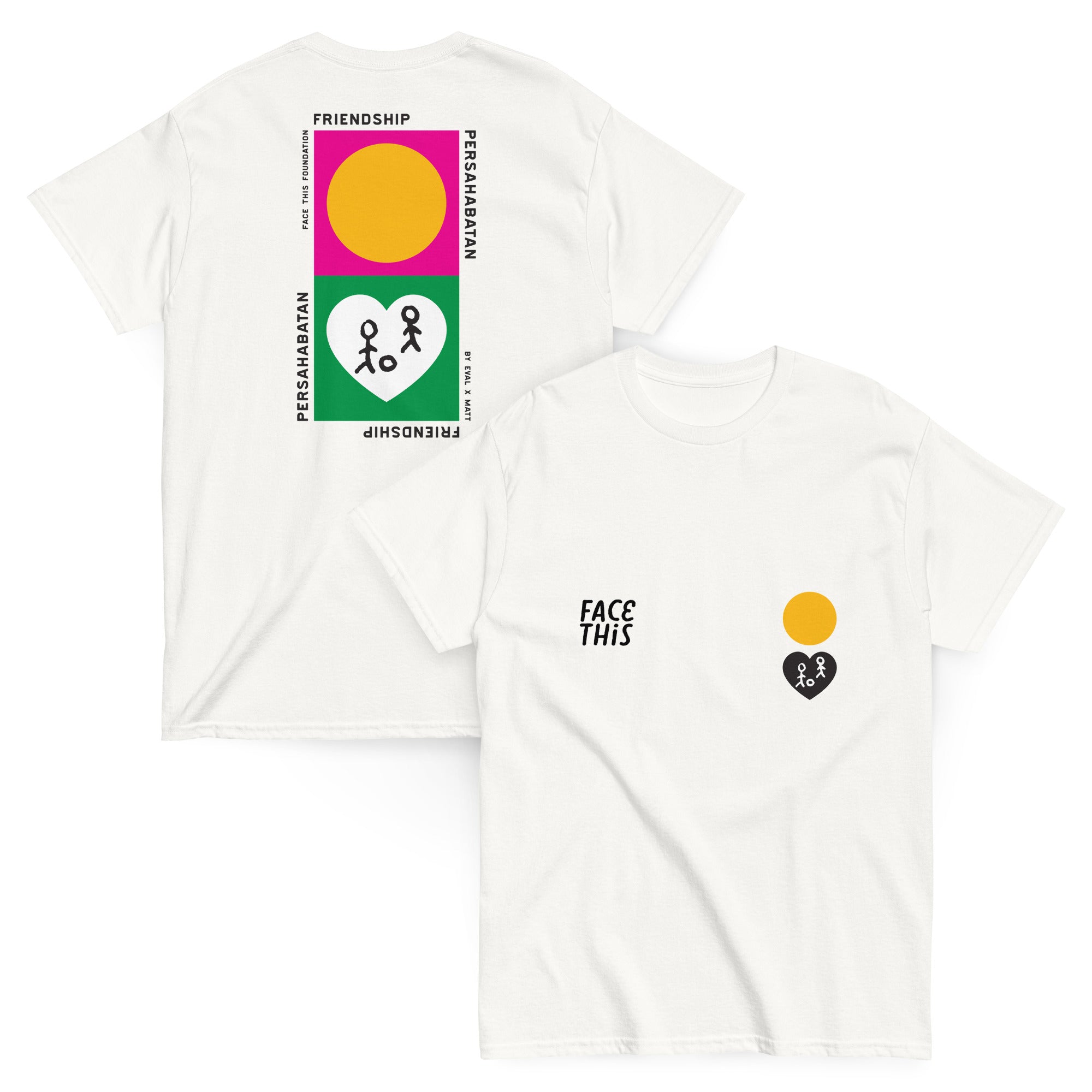 Matt Willey x Face This T-shirt [back print]