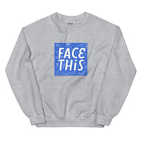 Face This Logo Sweater - Blue