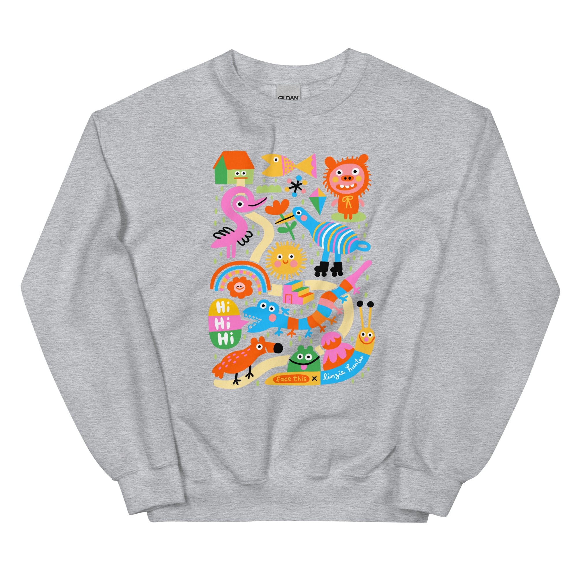 Linzie Hunter x Face This Sweater