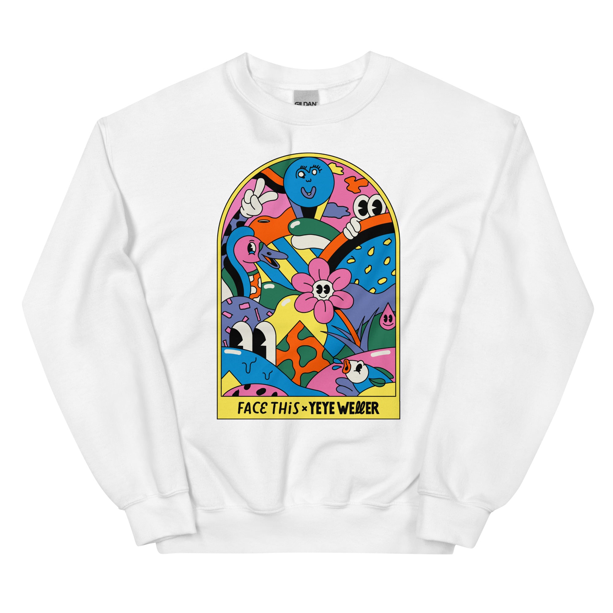 Yeye Weller x Face This sweater
