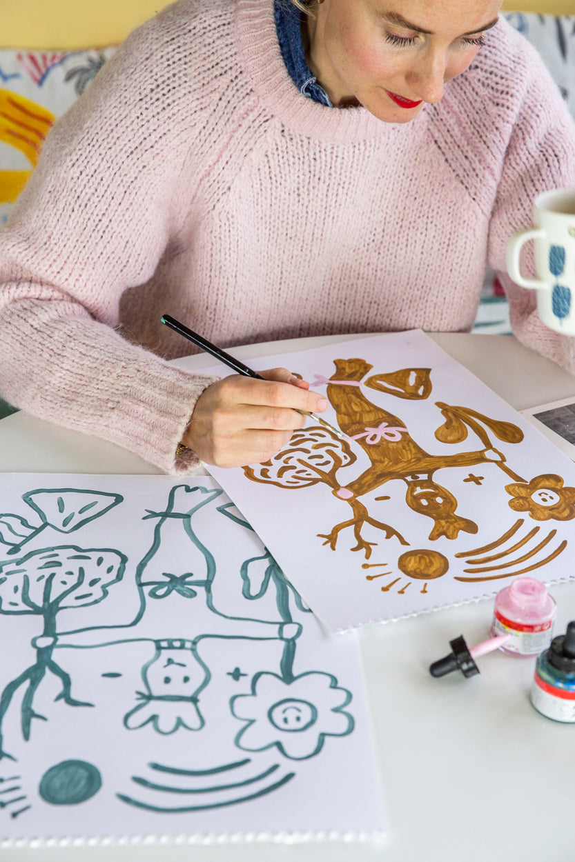 wearable-art-collab-tropical-scandinavia-face-this-chacha-t-shirt-sweater-WIP-4